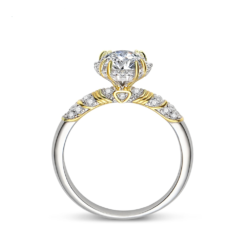 Moissanite Rings for Woman - Engagement Wedding Jewely with GRA 925 Sterling Sliver