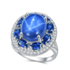 Sapphire Rings 925 Sterling Silver - Modern Luxury Style Fine Jewelry